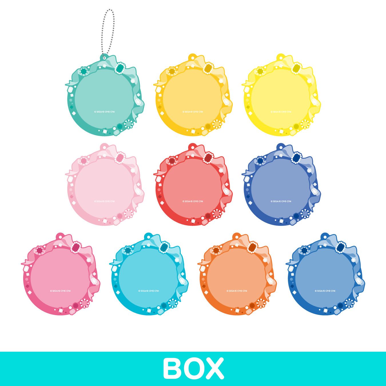 プロセカ バースデー缶バッジ 青柳冬弥 8点 Anniversary/Birthday_青柳