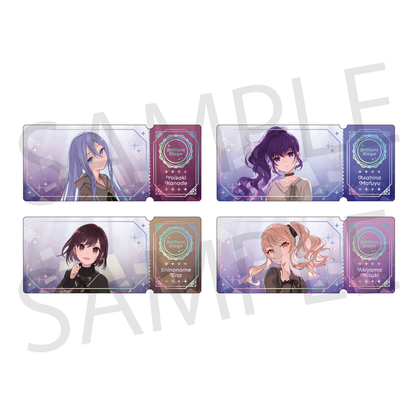 ReoNa ピクチャーチケット風カード 18種 ReoNa ピクチャーチケット風