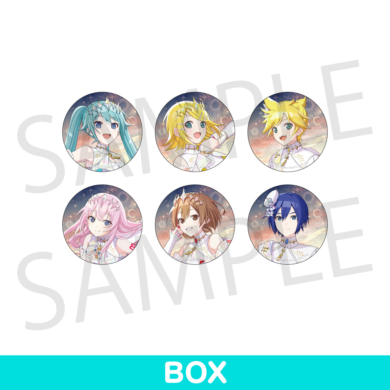 宵崎奏 缶バッジ 缶ミラー プロセカ プロジェクトセカイ 25時ナイト