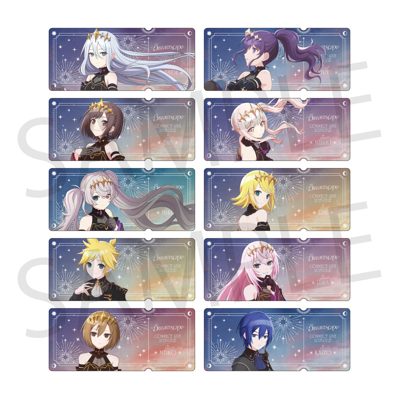 初音ミク等シールポーチハンカチフィギュアラバーキーホルダー色紙缶