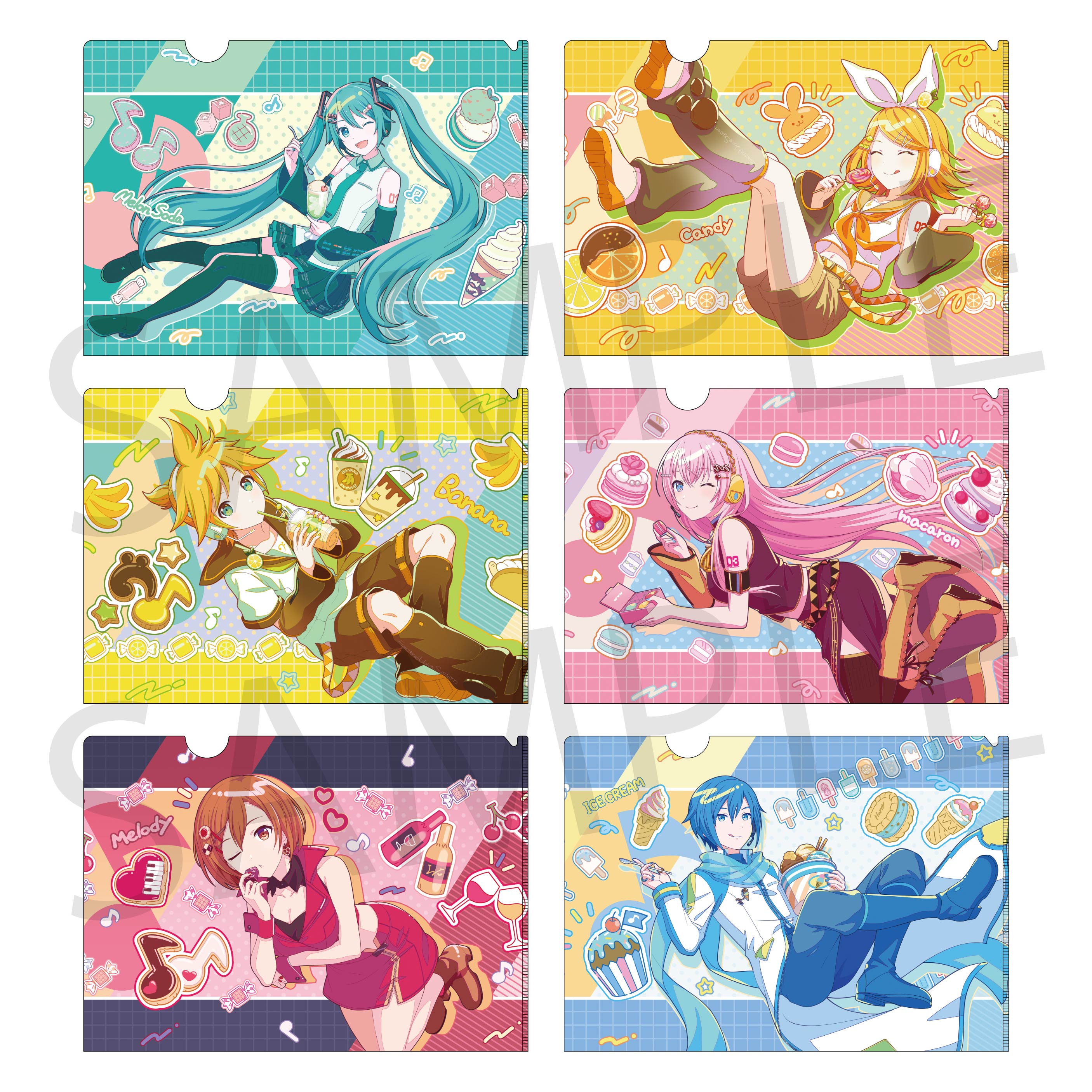 予約商品】Anniversary/Birthdayイラスト2023-2024 クリアファイル