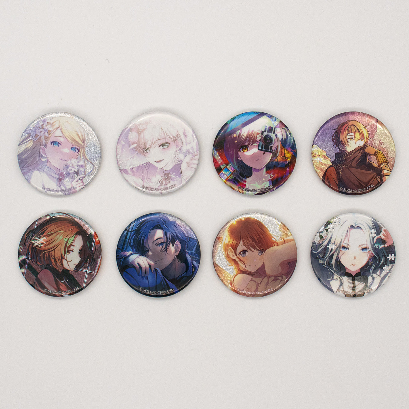 予約商品】グリッター缶バッジコレクション vol.8 A BOX 特典付き