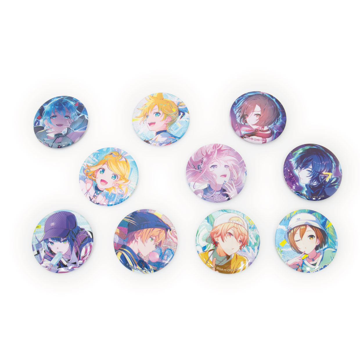 予約商品】グリッター缶バッジ イベントイラストコレクション vol.46 C