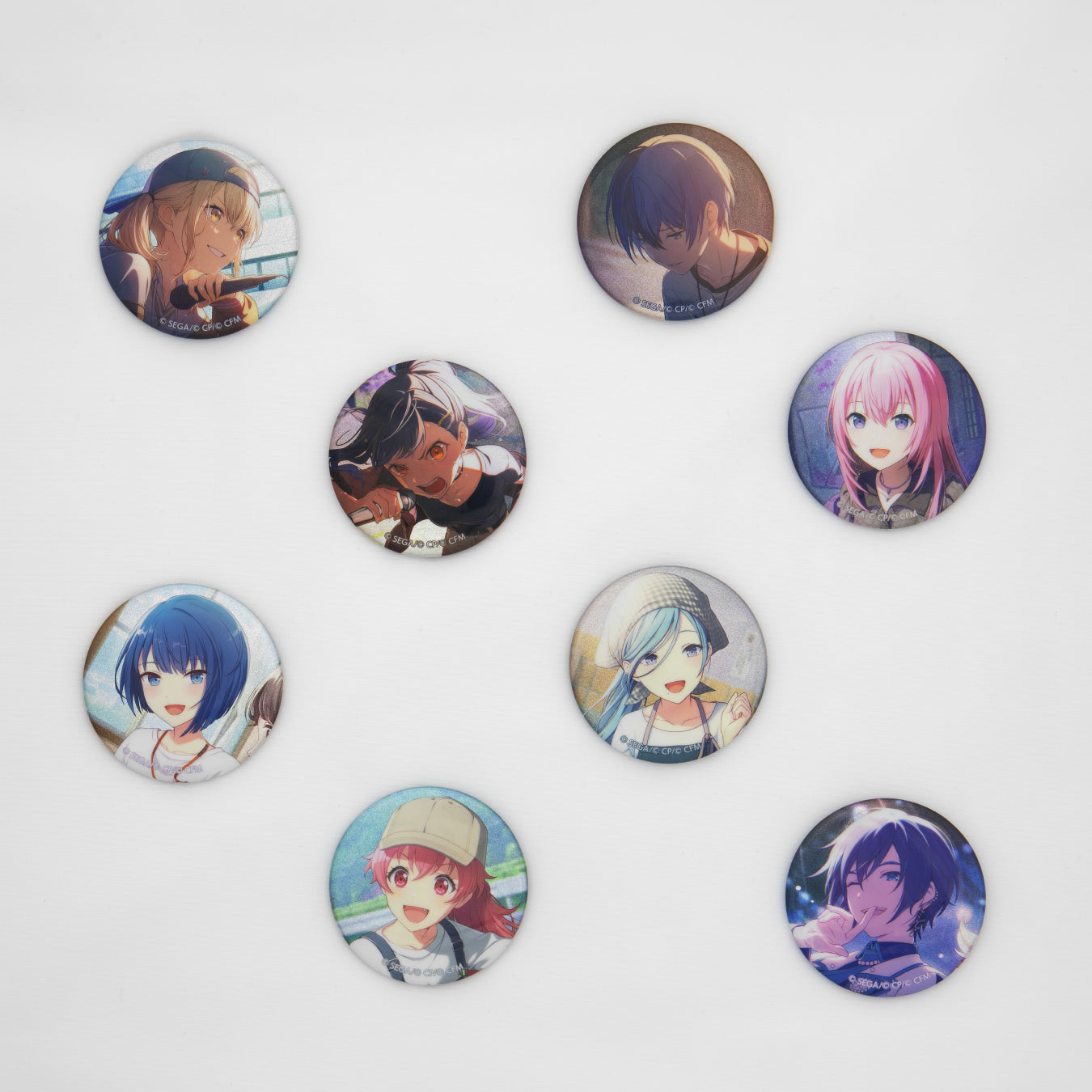 予約商品】グリッター缶バッジ イベントイラストコレクション vol.43 A