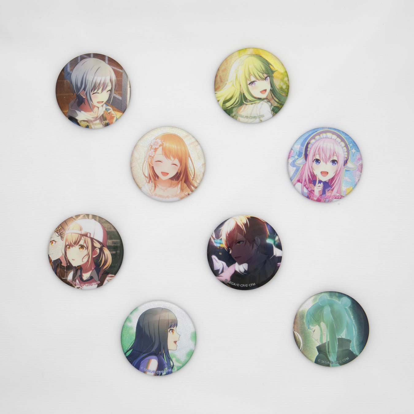 予約商品】グリッター缶バッジ イベントイラストコレクション vol.43 B