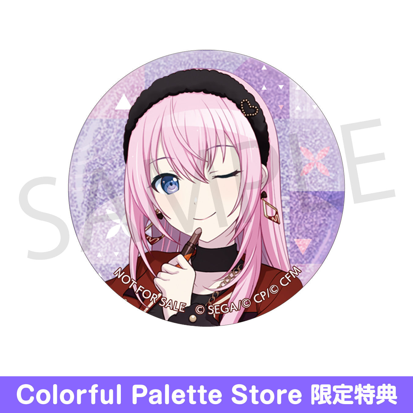 予約商品】グリッター缶バッジ イベントイラストコレクション vol.40 B