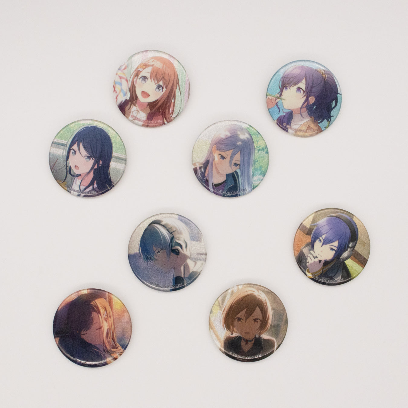 グリッター缶バッジ イベントイラストコレクション vol.41 A BOX 特典