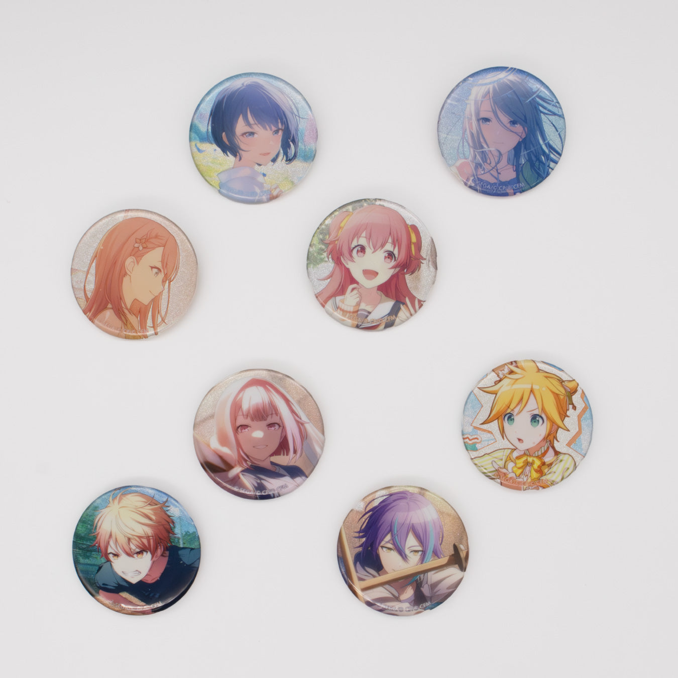 グリッター缶バッジ イベントイラストコレクション vol.41 C BOX 特典