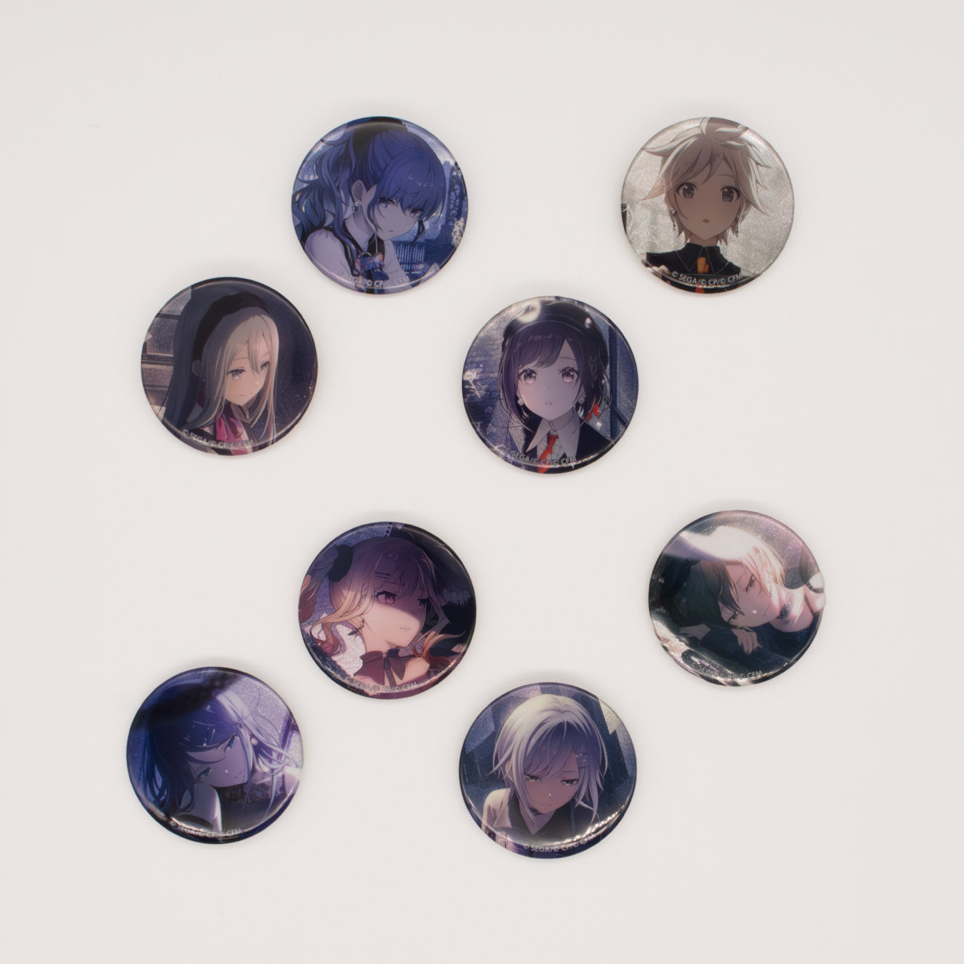 グリッター缶バッジ イベントイラストコレクション vol.42 B