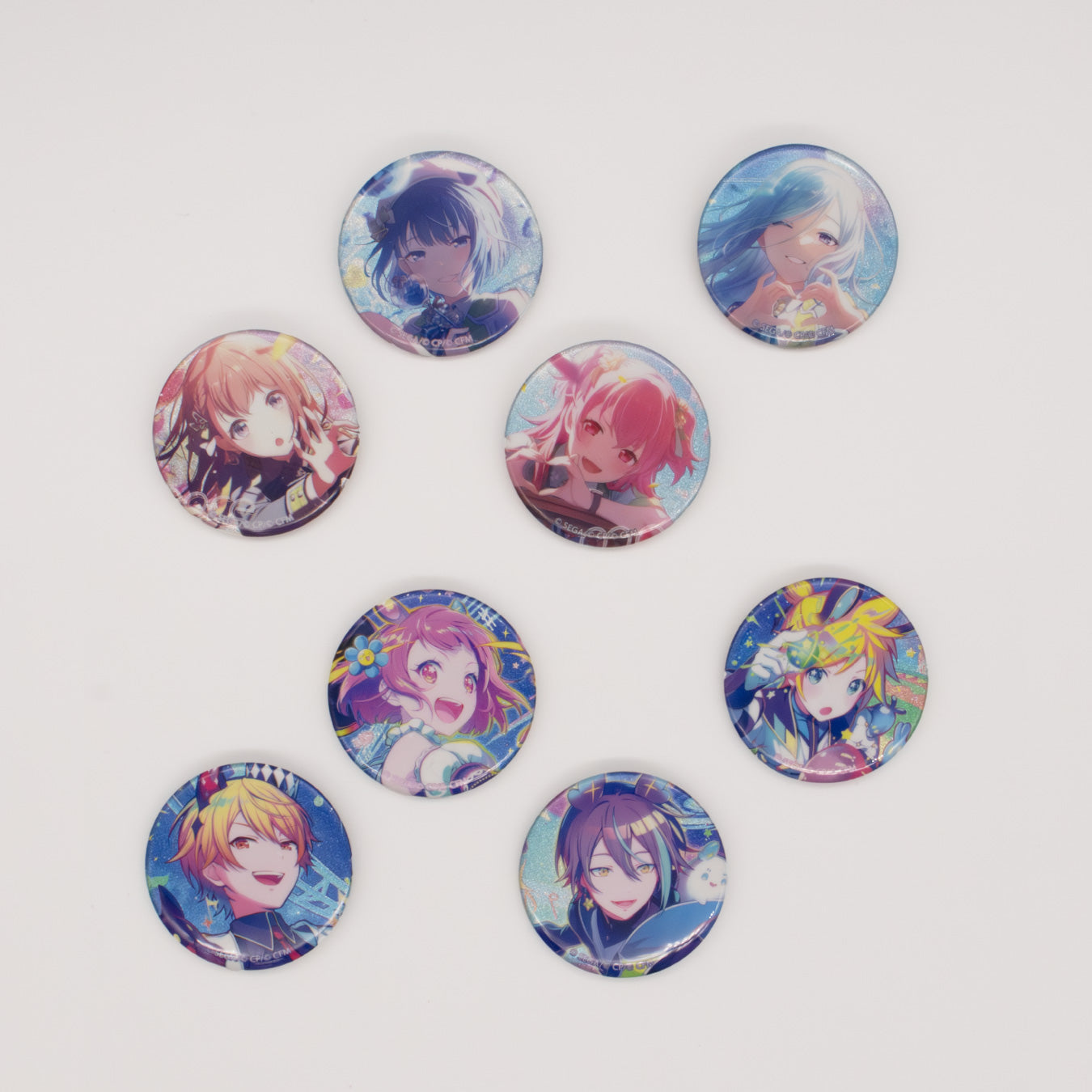 グリッター缶バッジ イベントイラストコレクション vol.42 C BOX 特典