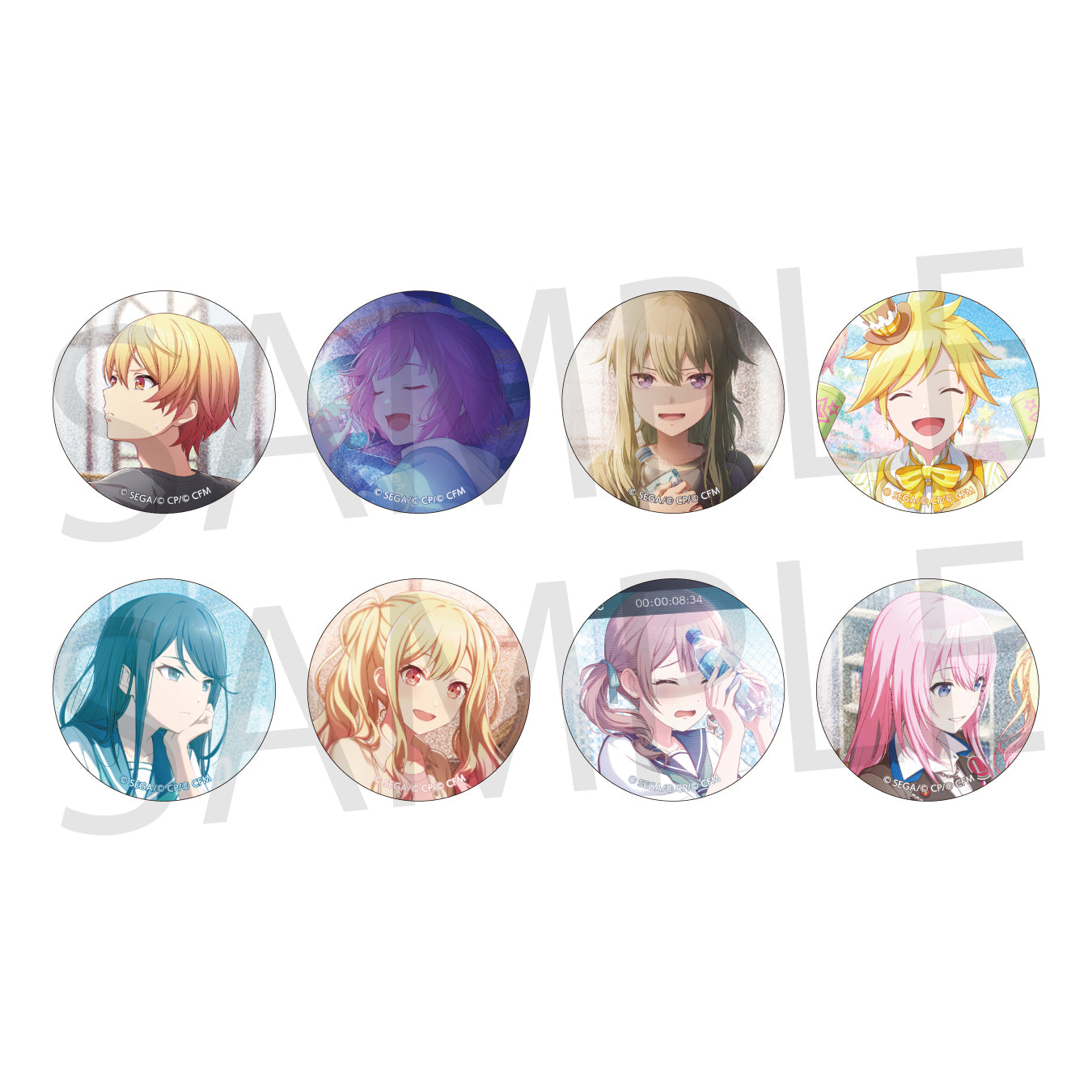 草薙寧々 プロセカ エピカ 箔押し グリッター缶バッジ 特典 トレカ