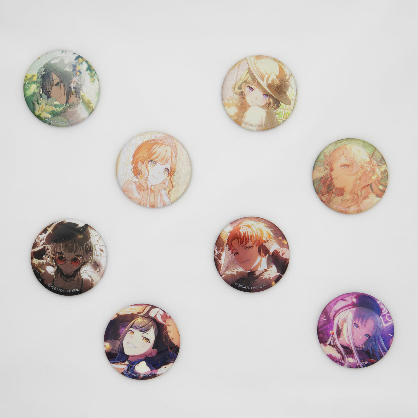 予約商品】グリッター缶バッジ イベントイラストコレクション vol.44 B