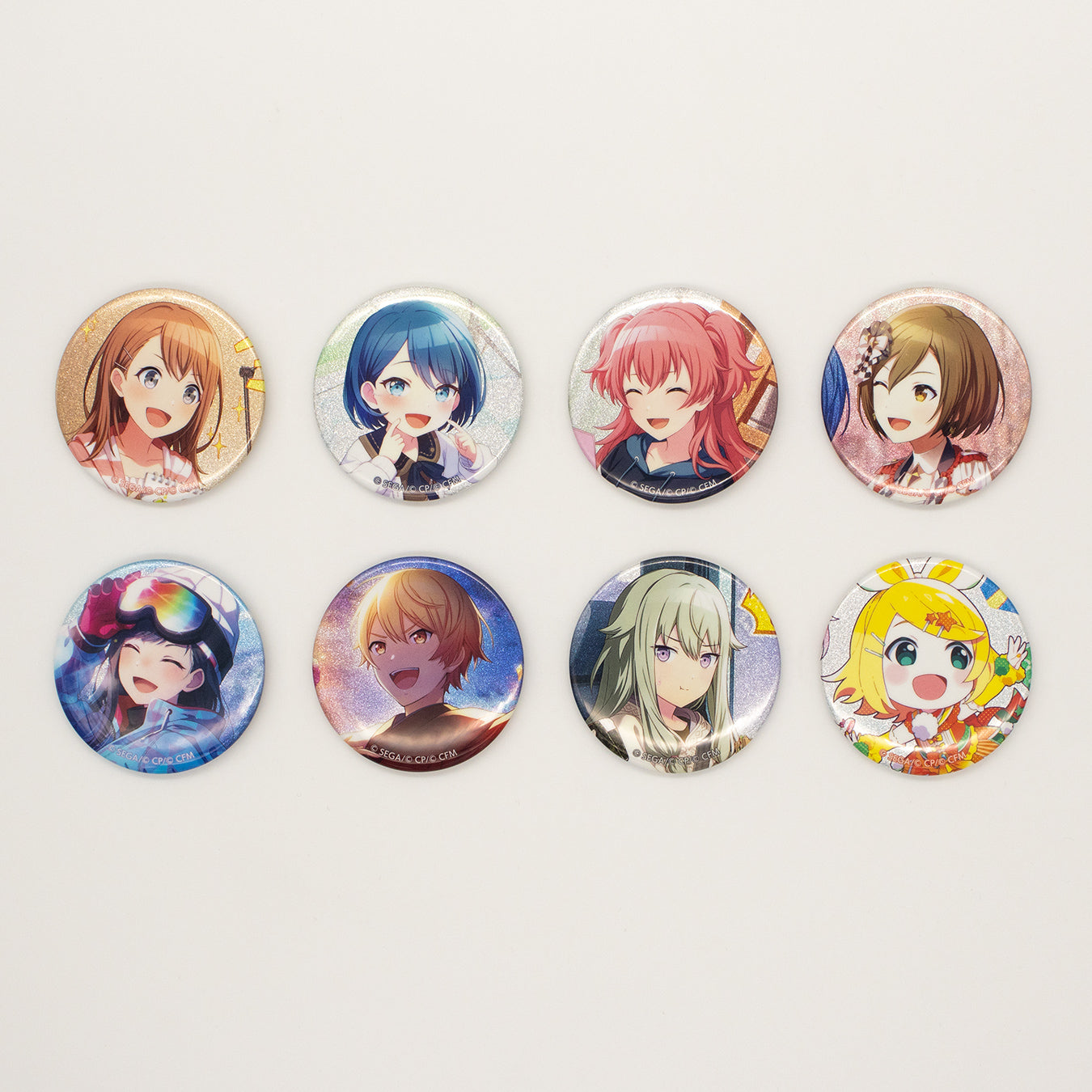 予約商品】グリッター缶バッジ イベントイラストコレクション vol.27 A