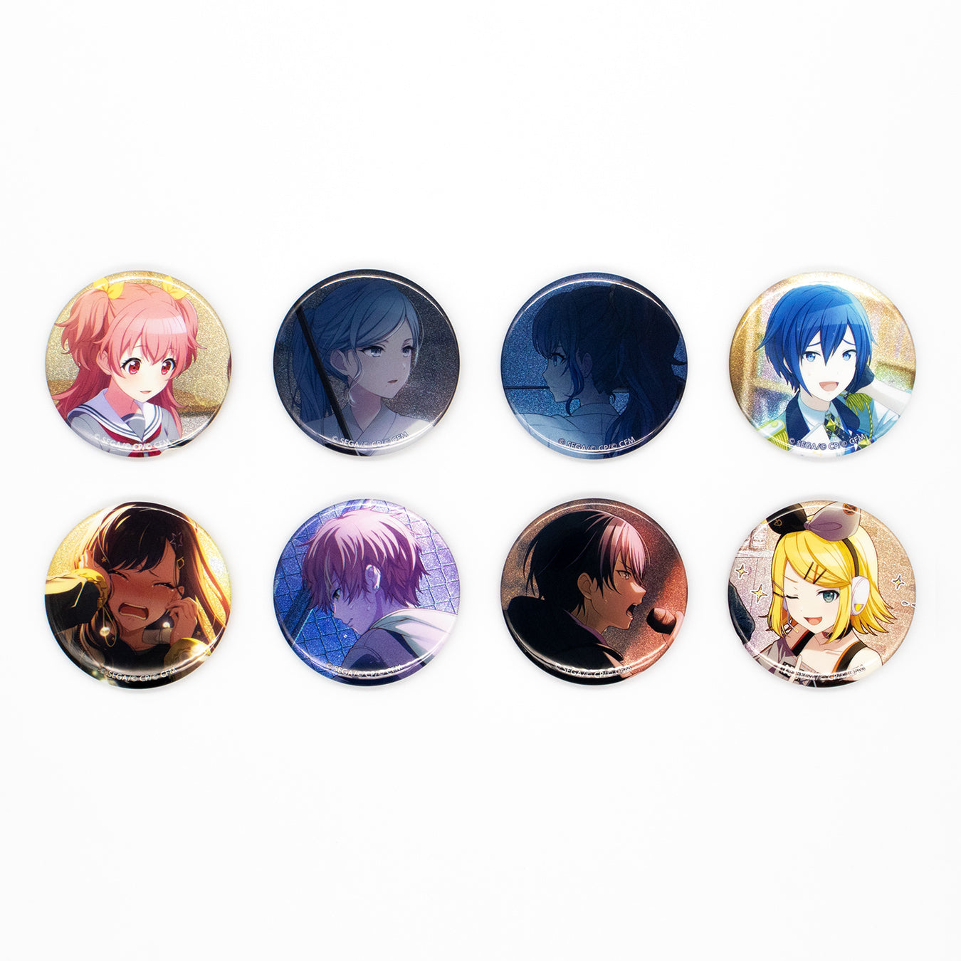 プロセカ KAITO グリッター缶バッジ グリ缶 30a - メルカリ プロセカ