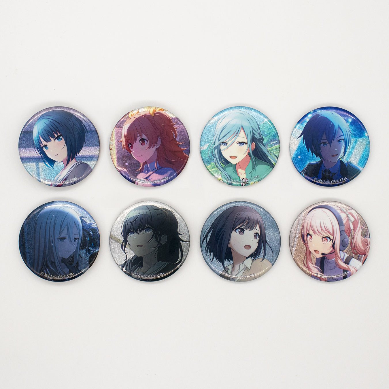 KAITO プロセカ グリッター缶バッジ vol.8 A KAITO プロセカ