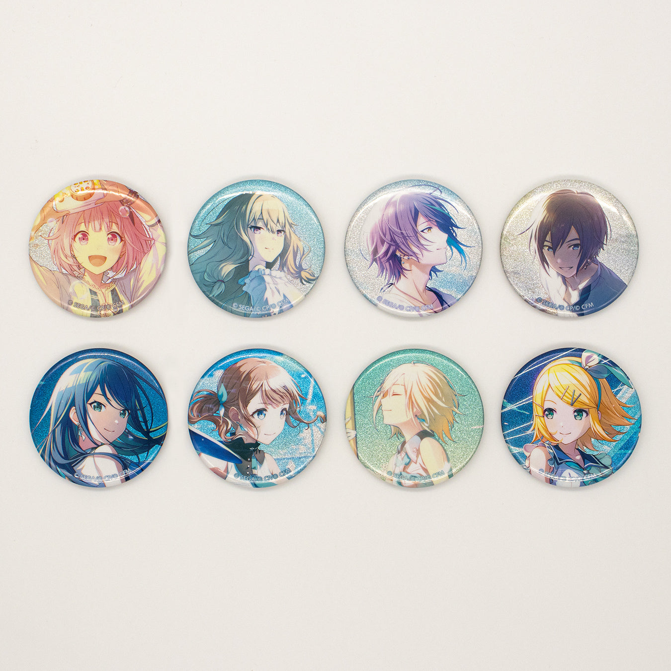 プロセカ 初音ミク ワンダショミク ダショミク グリッター缶バッジ