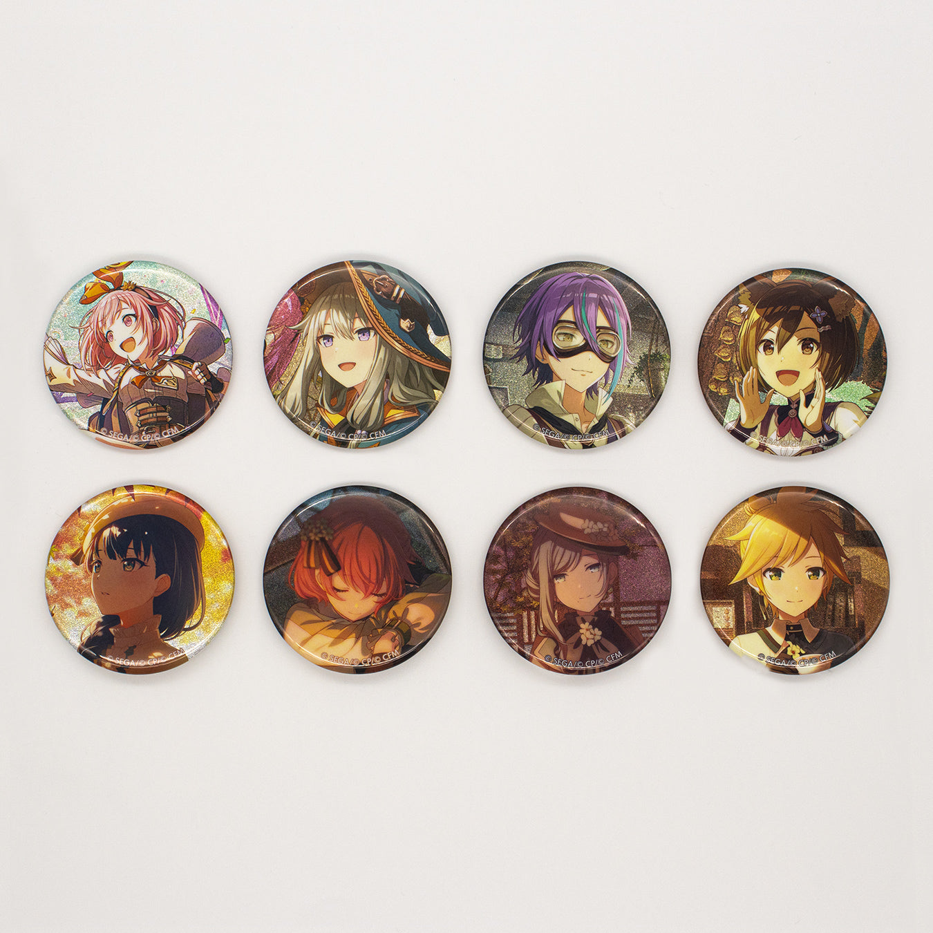 予約商品】グリッター缶バッジ イベントイラストコレクション vol.34 C