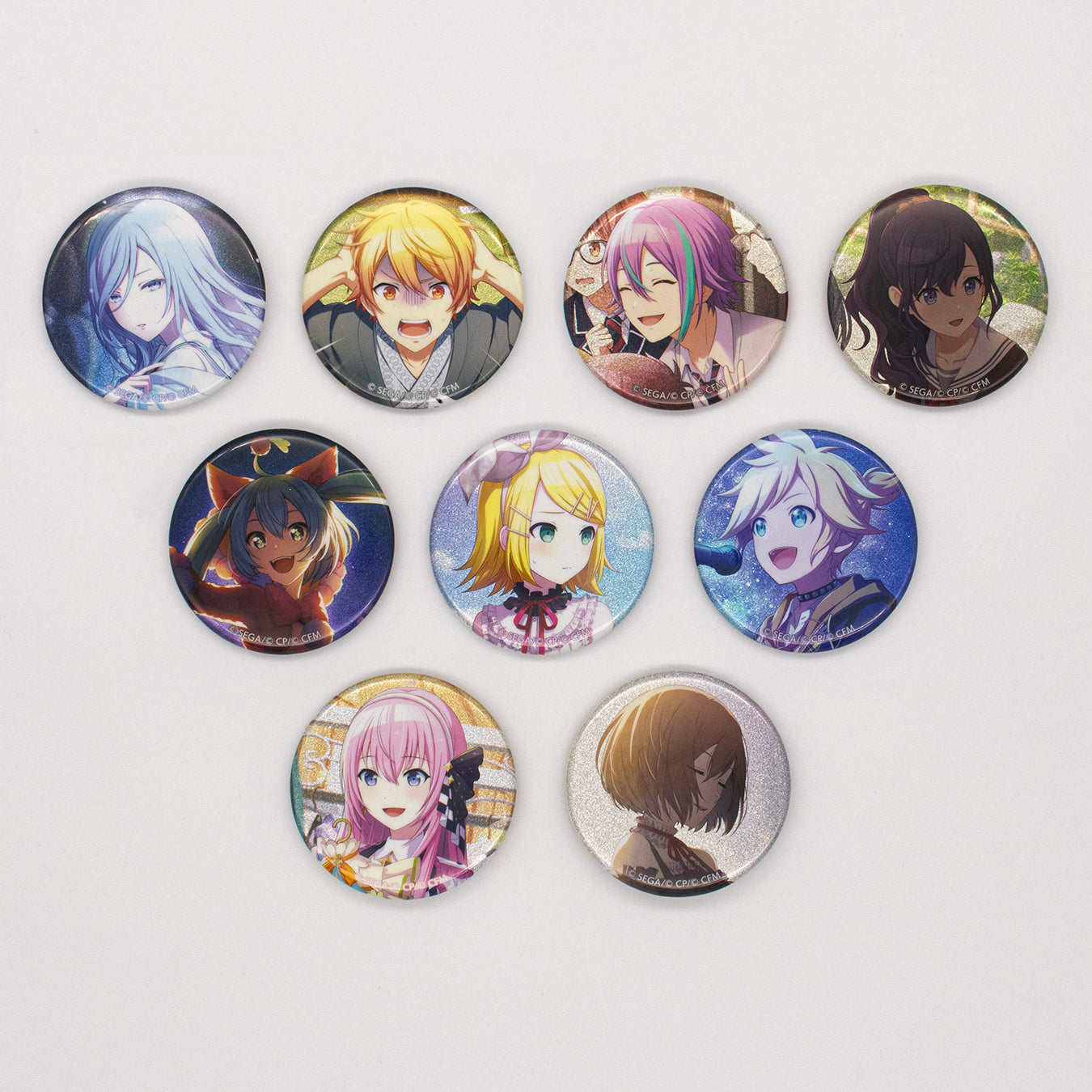 予約商品】グリッター缶バッジ イベントイラストコレクション vol.35 A