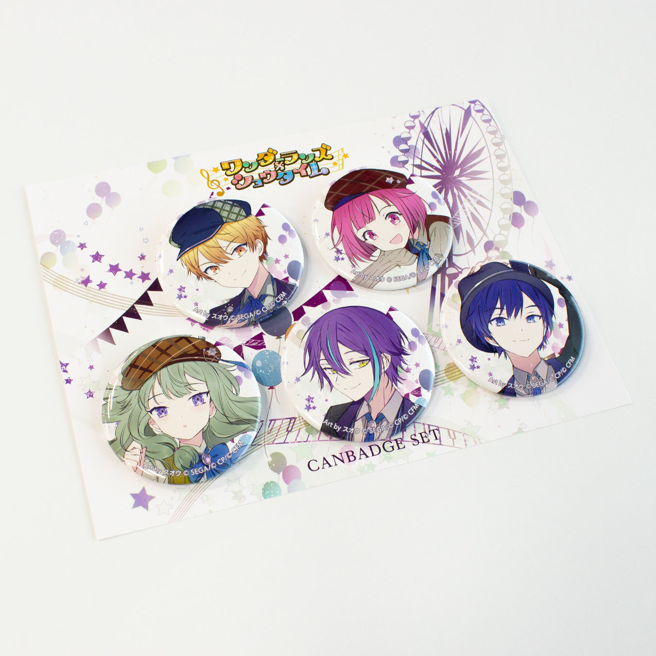 神代類 40C 40点 神代類 缶バッジ 40c プロセカ ワールドリンク