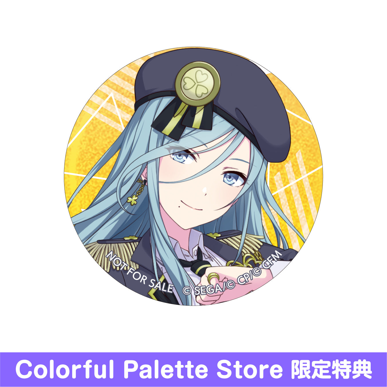 ミラクル みらい 魔法つかい 中国 スクエア 缶バッジ グリッター 20