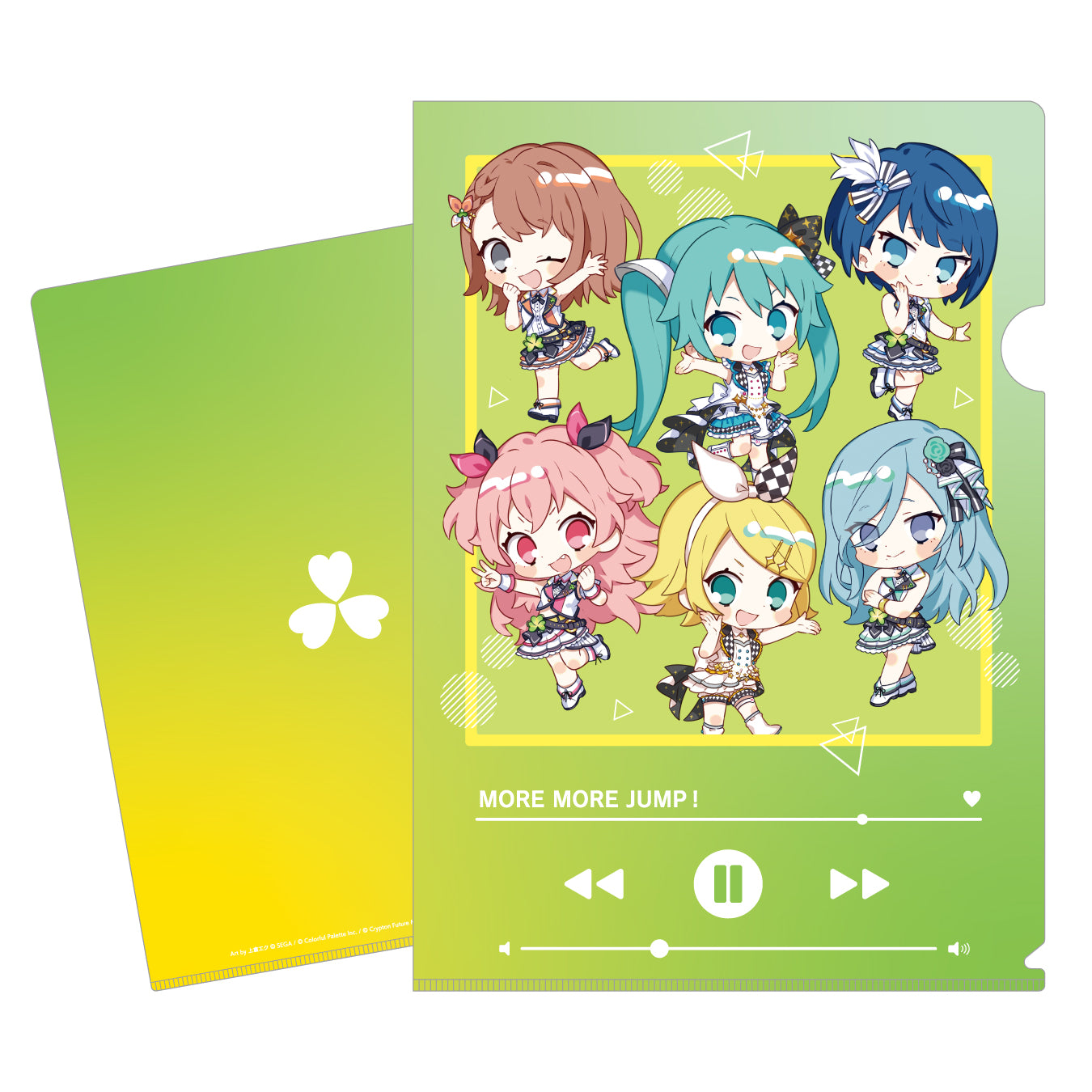 予約商品】クリアファイル［MORE MORE JUMP！］Art by 上倉エク