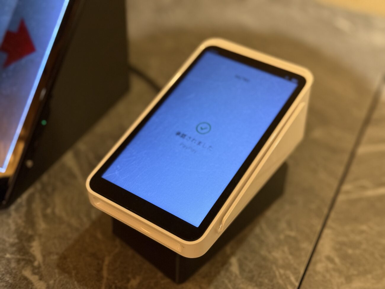 Square Terminal ホワイト 充電器&取扱説明書付き Squareターミナル