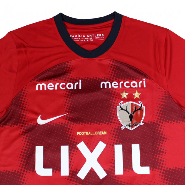 鹿島アントラーズ 2024 ホーム 半袖レプリカユニフォーム 40.鈴木優磨