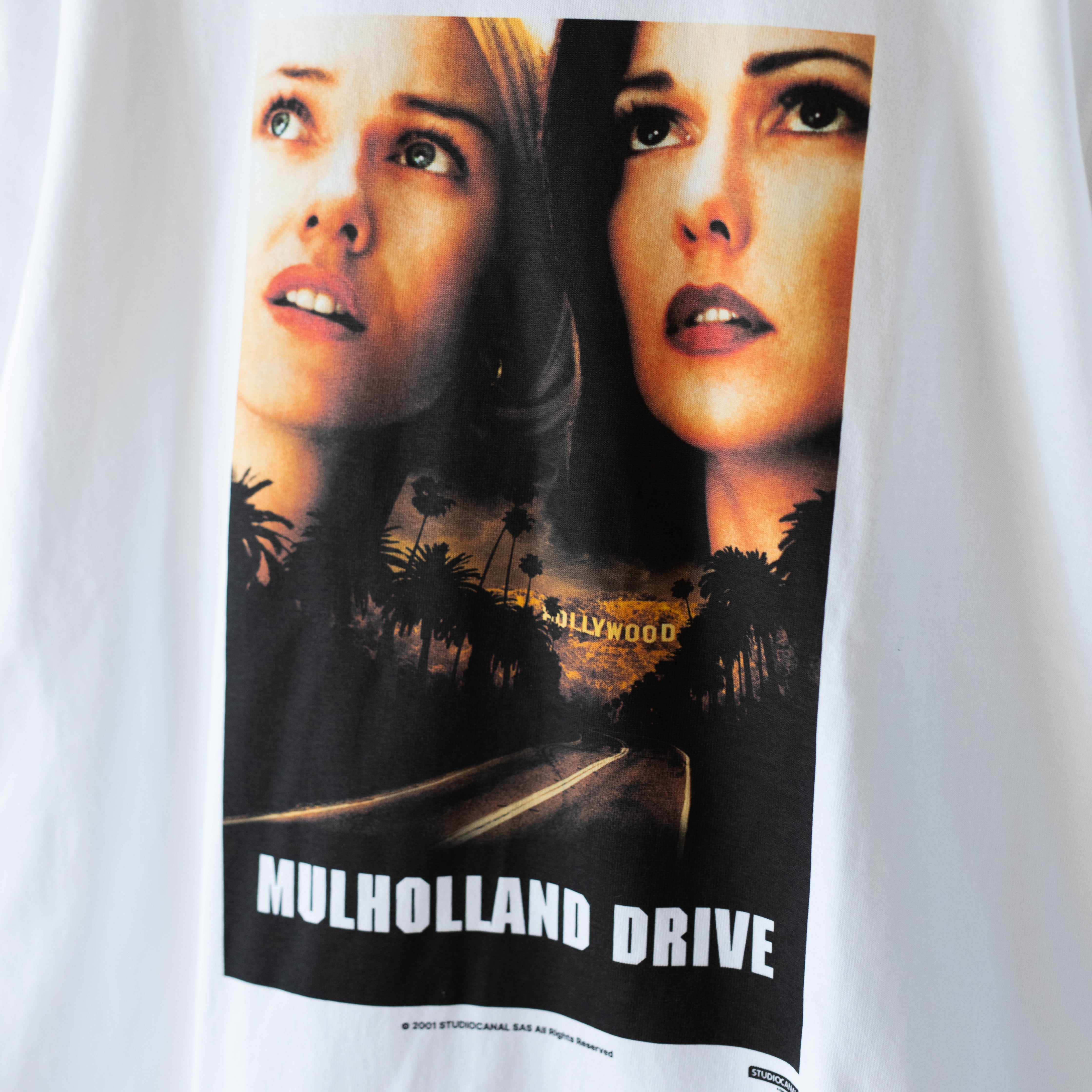 マルホランド・ドライブ』オフィシャルTシャツ ホワイト – Filmarks Store