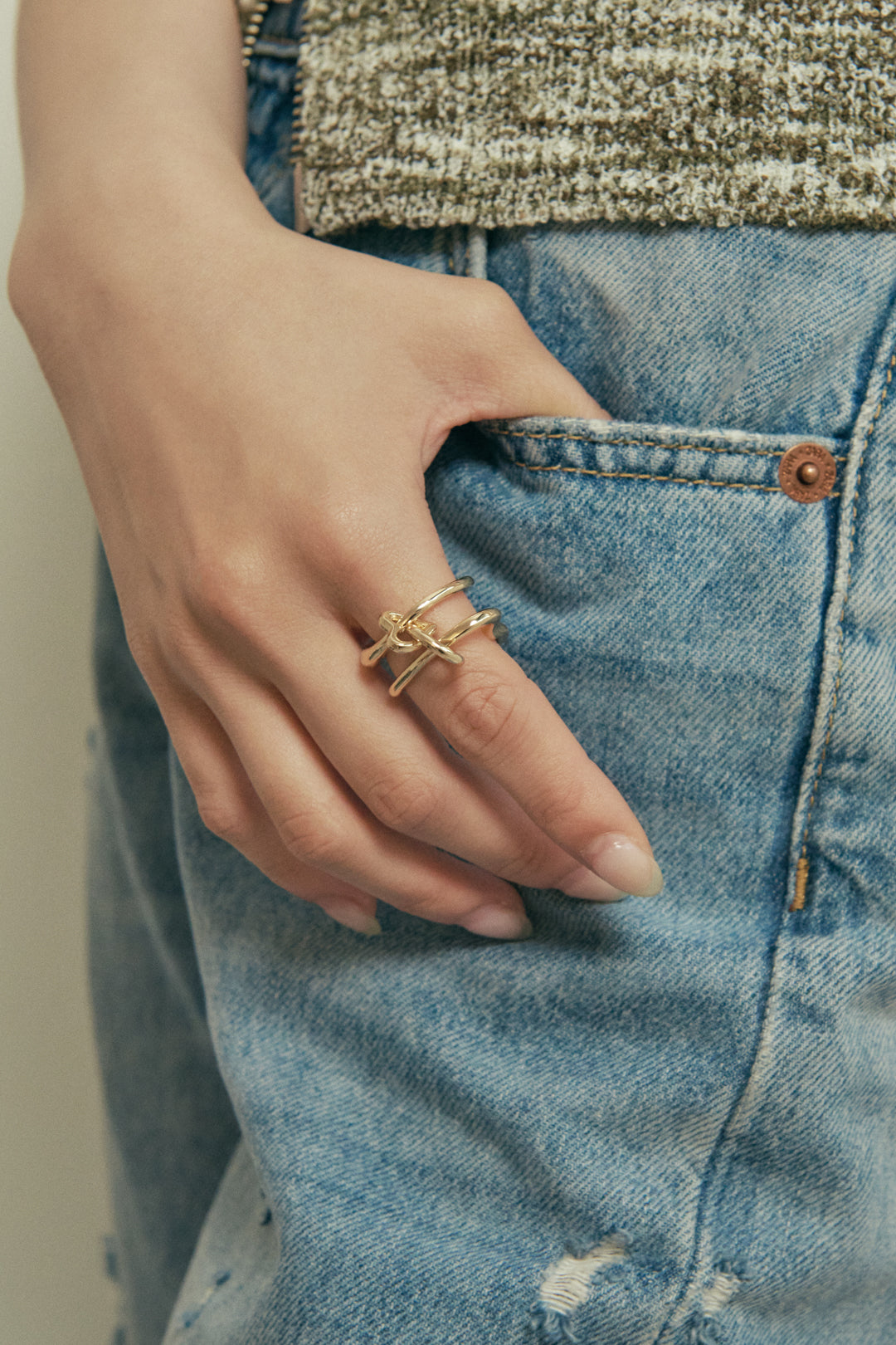 超絶レア)ハートリンキングリング大8本