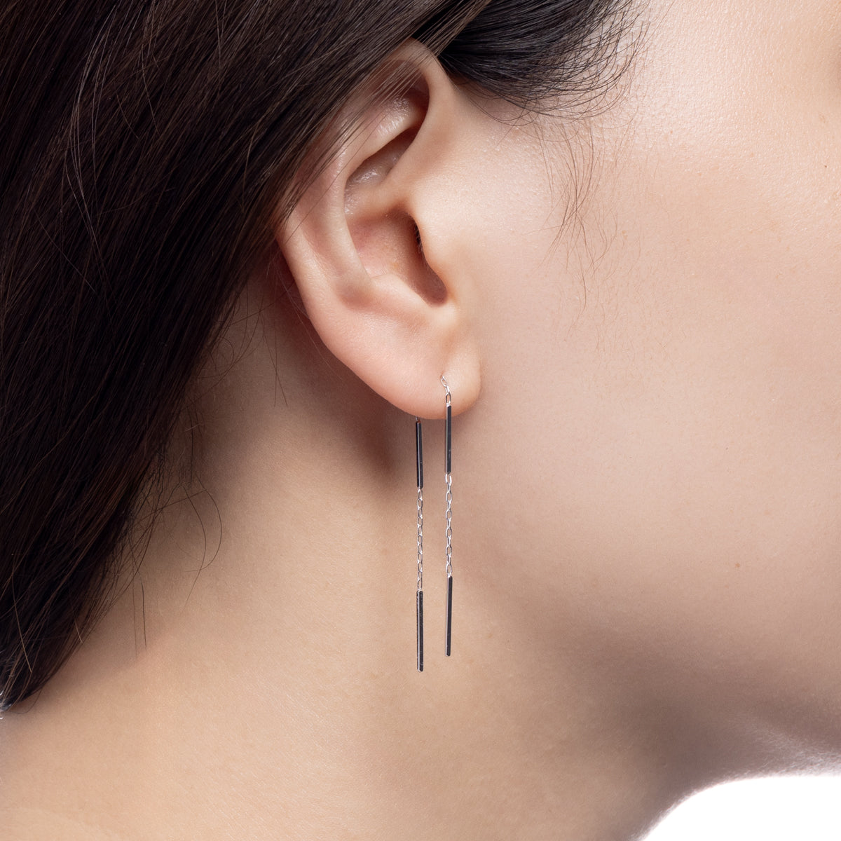 ALL ABOUT BASICS トグルチェーン ピアス