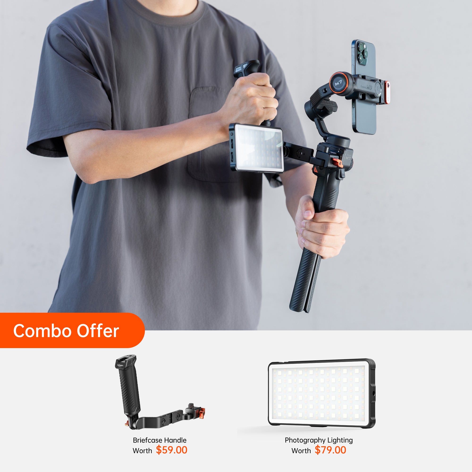 Hohem iSteady M7 – AI-Powered Gimbal for Phone