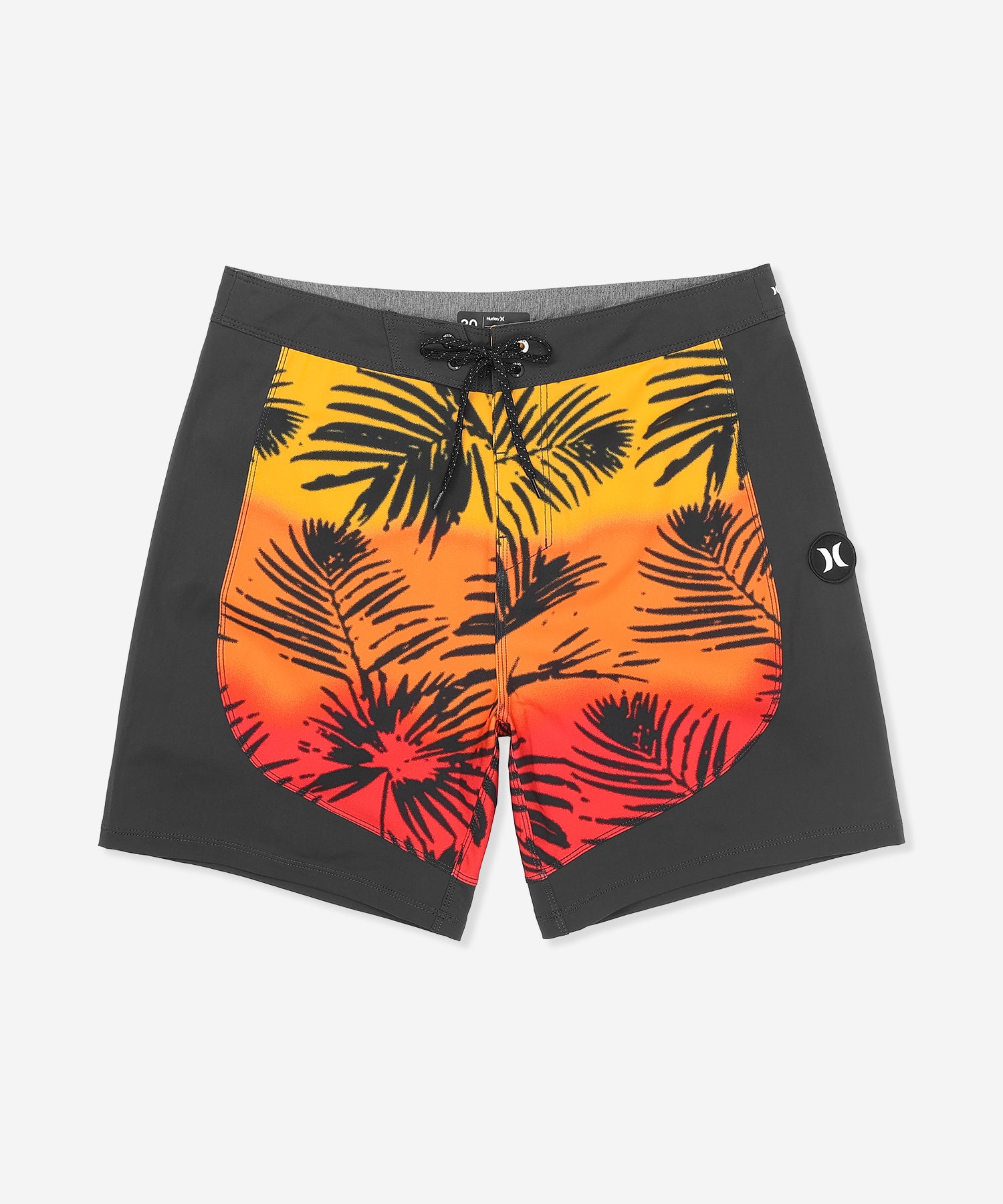 LYFT 【L】ステージショーツ 黒/オレンジ LYFT サーフパンツ M LYFT