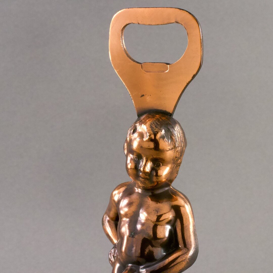 ベルギー ブリュッセル しょんべん小僧のコルク（栓）抜き BRUXELLES