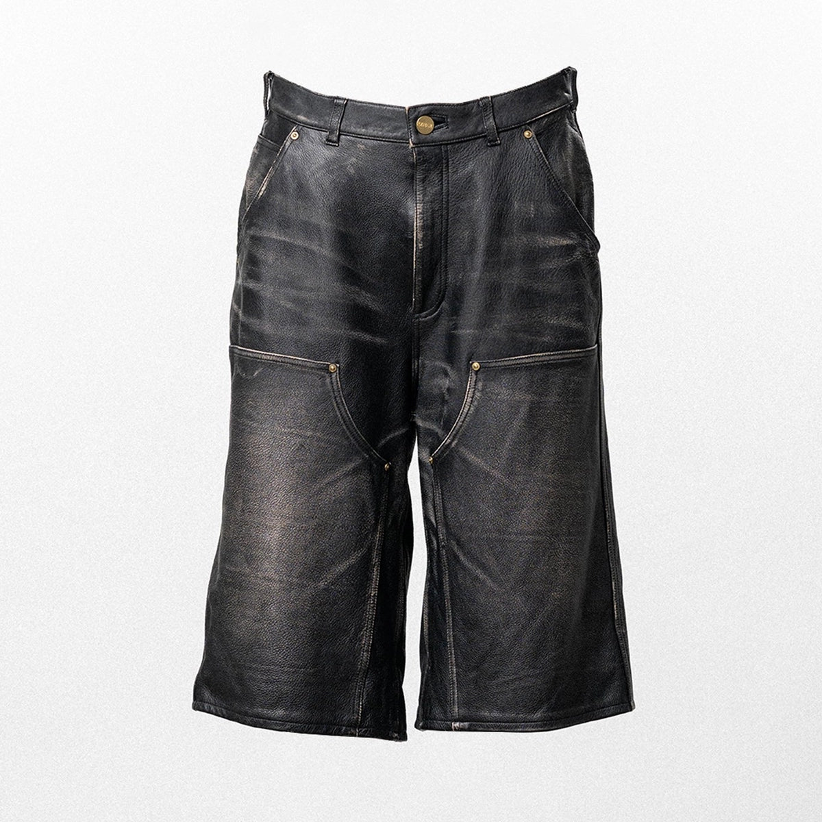 KAMIYA（カミヤ） / Dstrsd Lethr Painter Half Pants | 公式通販