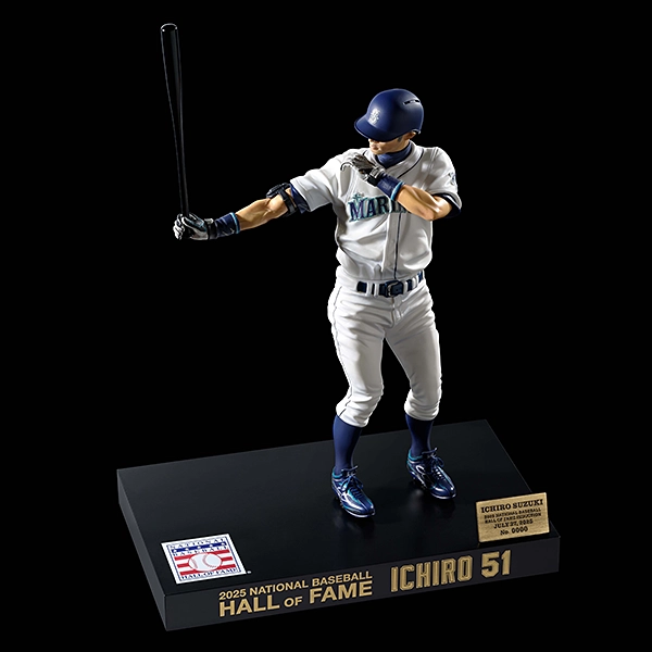 2025 アメリカ野球殿堂入り記念 イチロープレミアムフィギュア: 野球