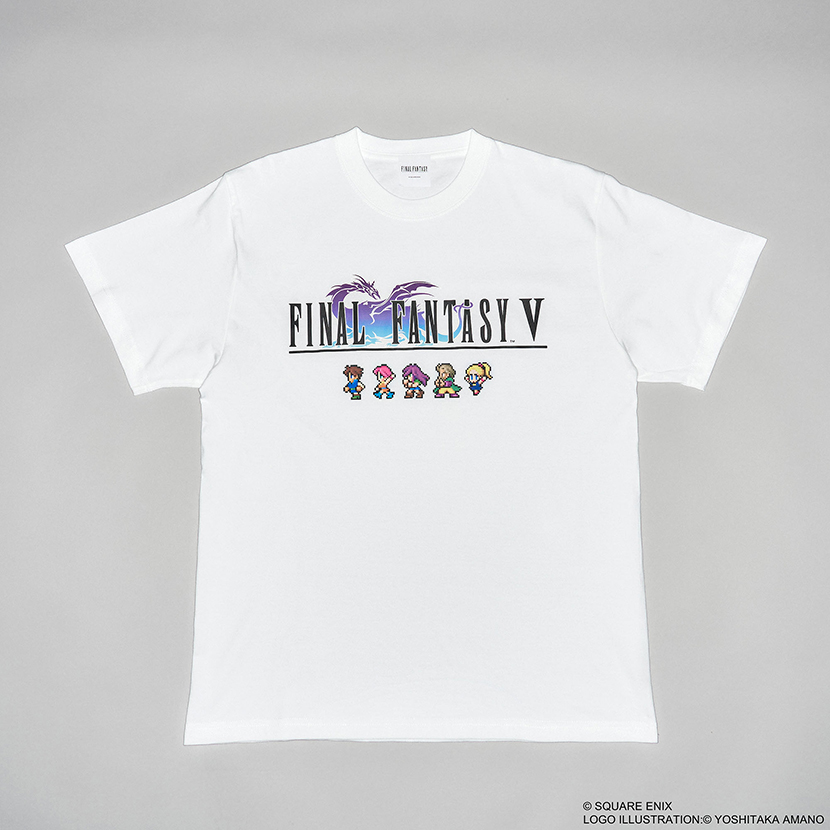 ファイナルファンタジーV ピクセルアートTシャツ | スクウェア