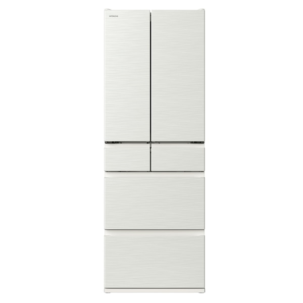 2W】冷蔵庫（485L）R-H49X W(ピュアホワイト): キッチン家電/日立の