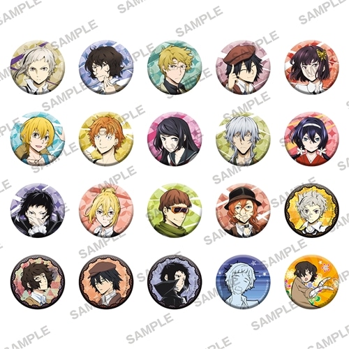 文豪ストレイドッグス 缶ミラー 中島 敦 芥川 龍之介 中原 中也 缶