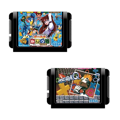 メガドライブミニDXパックセガタイトルミニカードリッジ額装セット