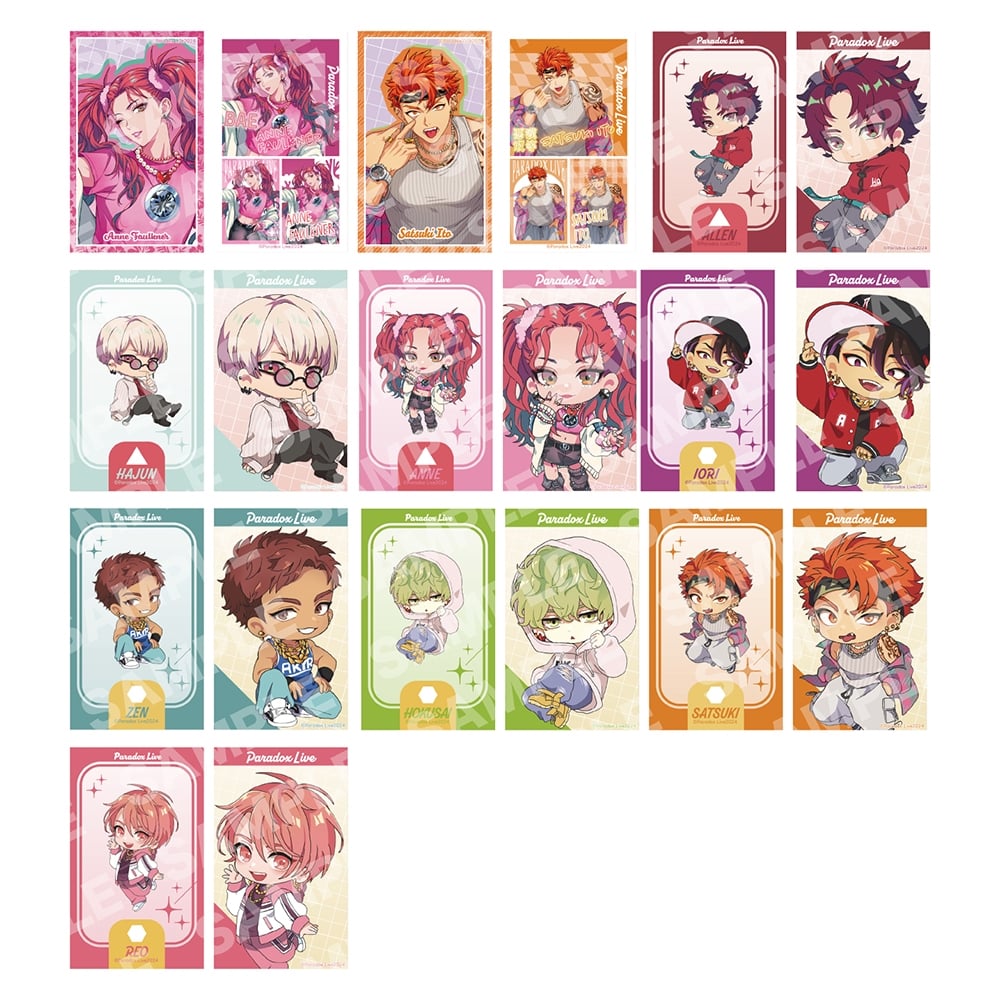 バンドリ 映画特典 色紙パスパレ コンプリートセット バンドリ 映画