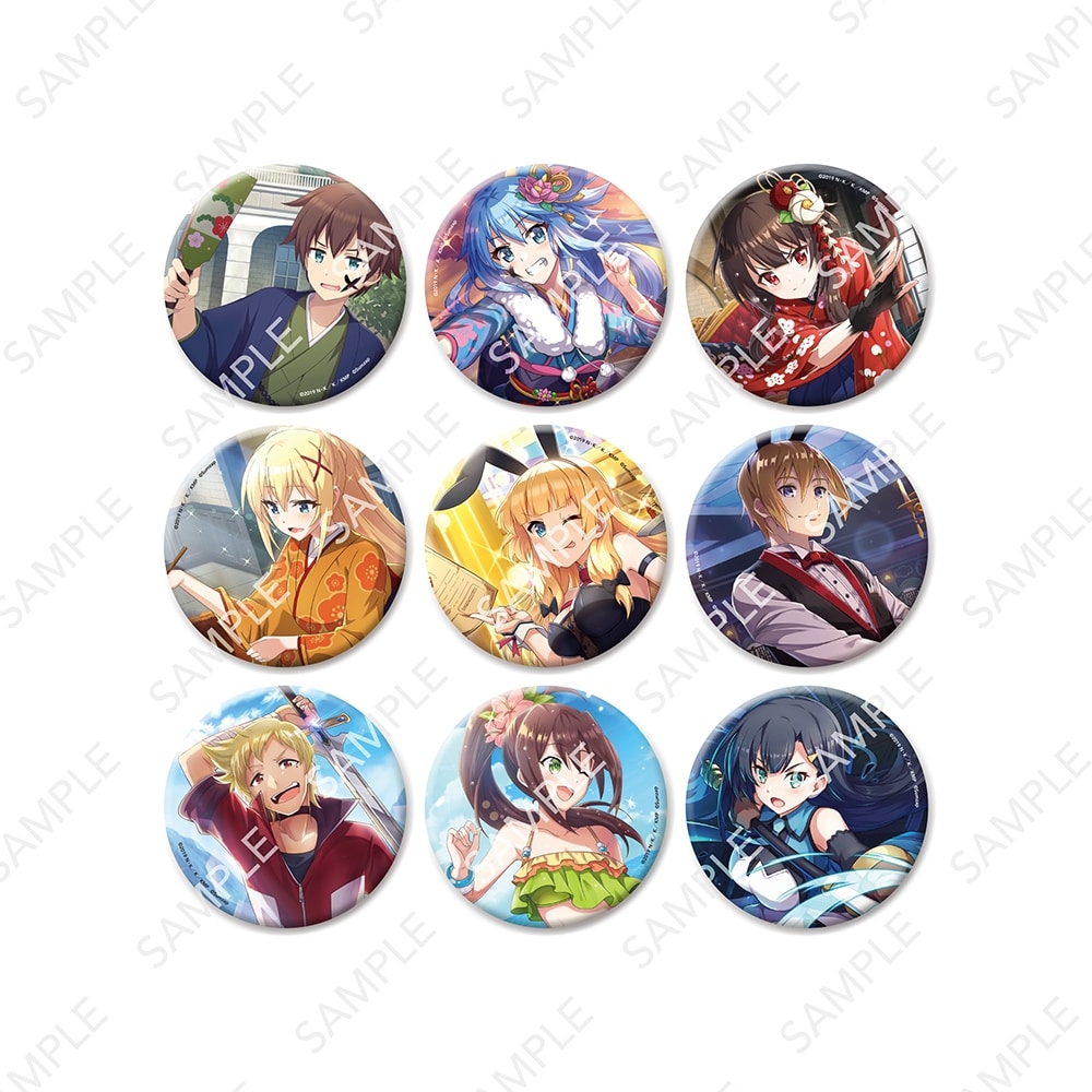 ワタモテカフェ ノベルティ缶バッジガチャ ワタモテカフェ ノベルティ