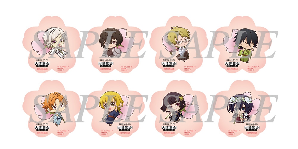 文豪ストレイドッグス 大博覧会 第二幕 トレーディングホログラム缶