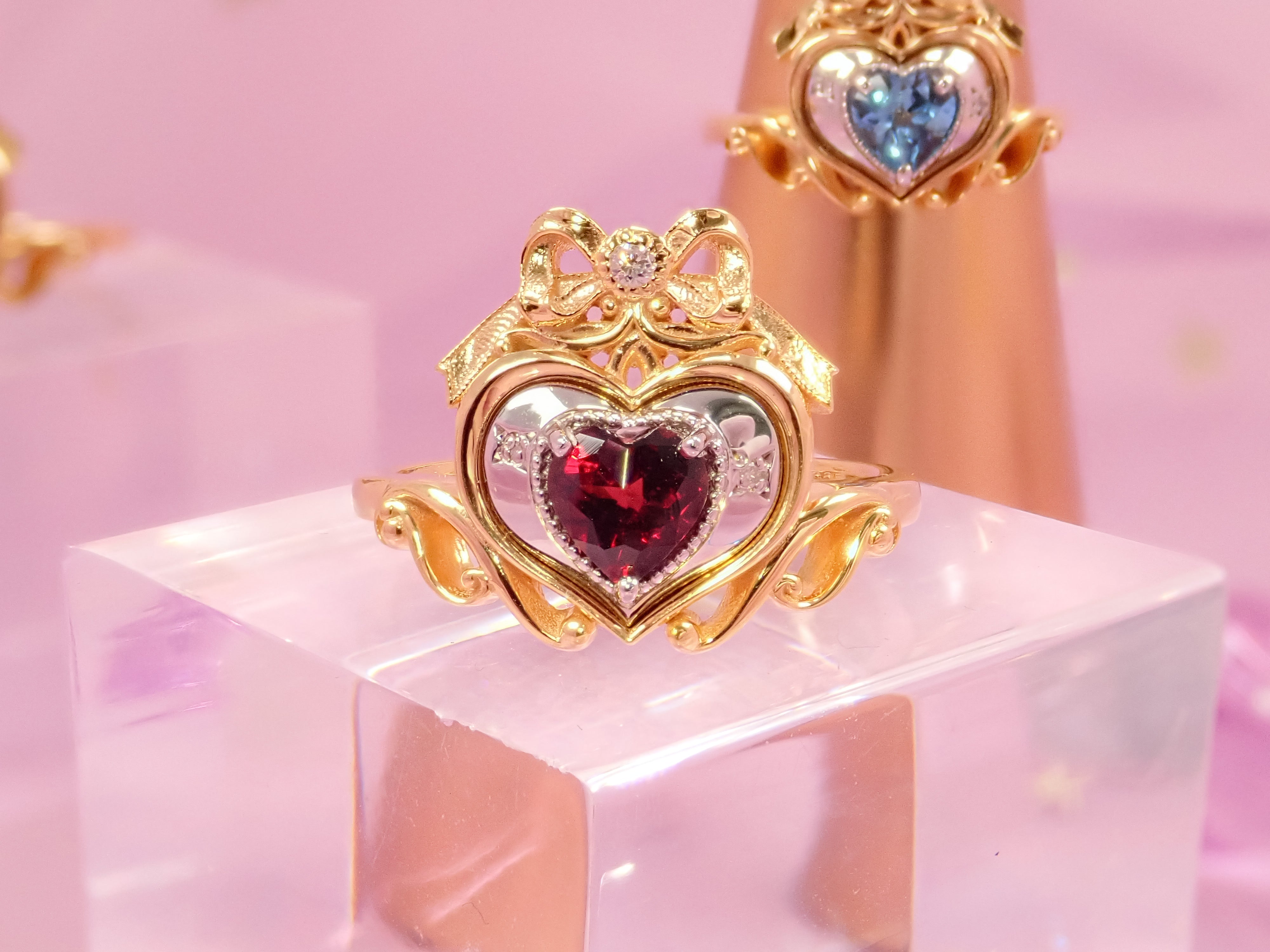 U*A様 セボンスター ピンク×ダイヤセット U*A様 セボンスター ピンク