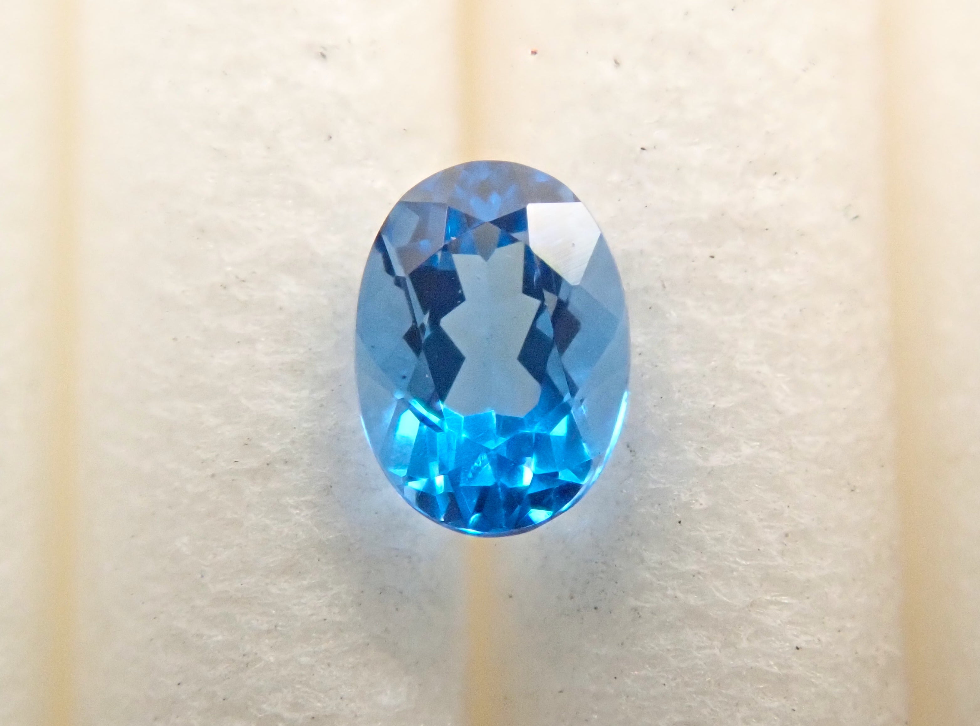 鮮やかなビビッドブルードイツアウイナイトリングSV編み込み まーさん