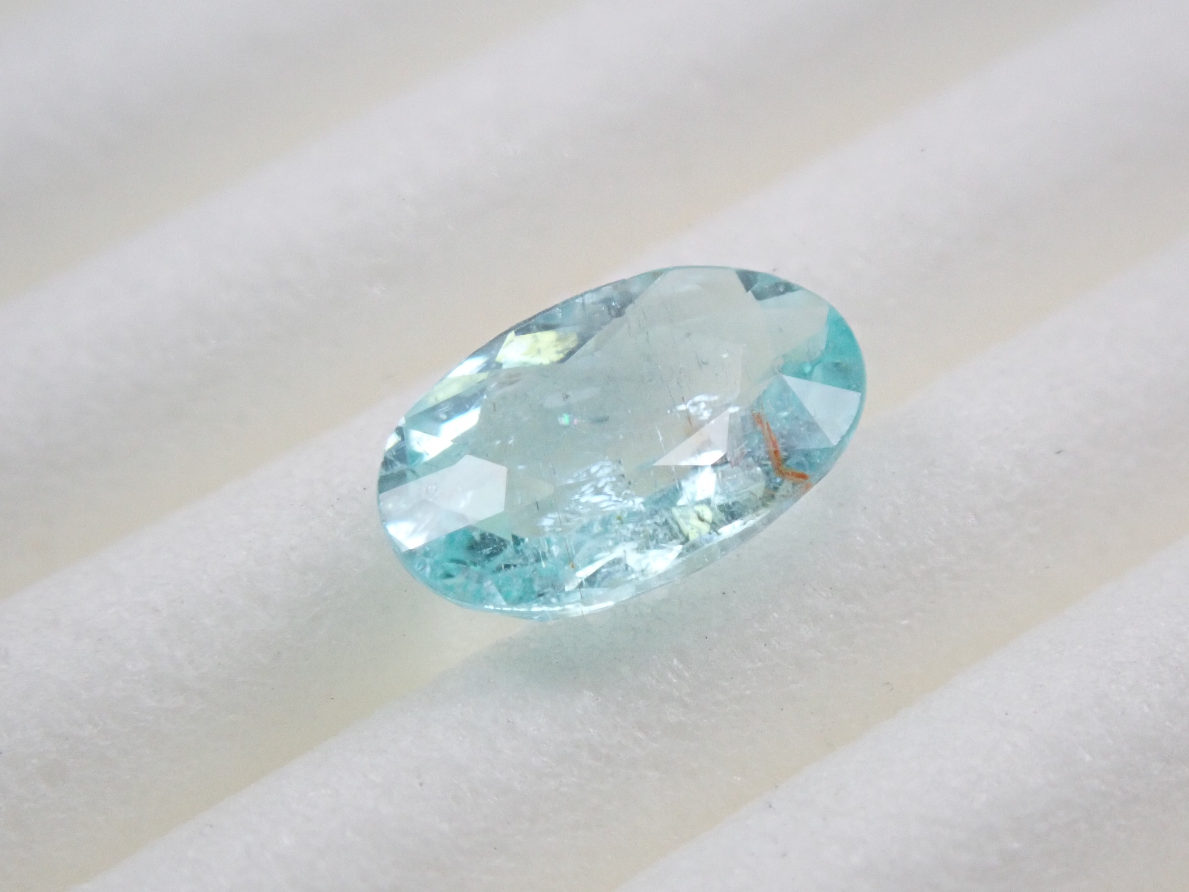 美しい南国の海!!☆モザンビーク産パライバトルマリンレインボー入り