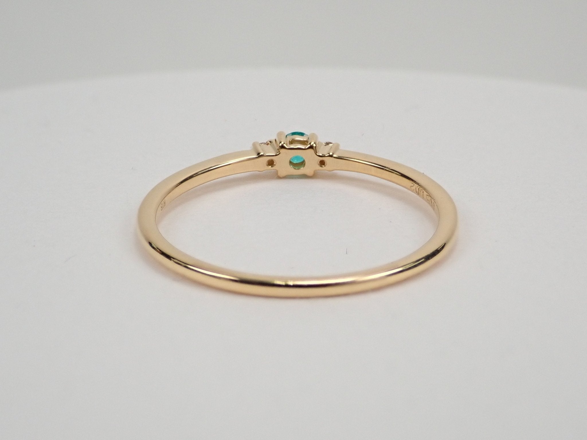 JiJikoroブラジルバターリャパライバトルマリンリング☆ JiJikoro