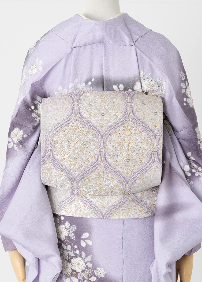 やまとオリジナル訪問着レンタル 辻が花 薄紫 M | 訪問着レンタル