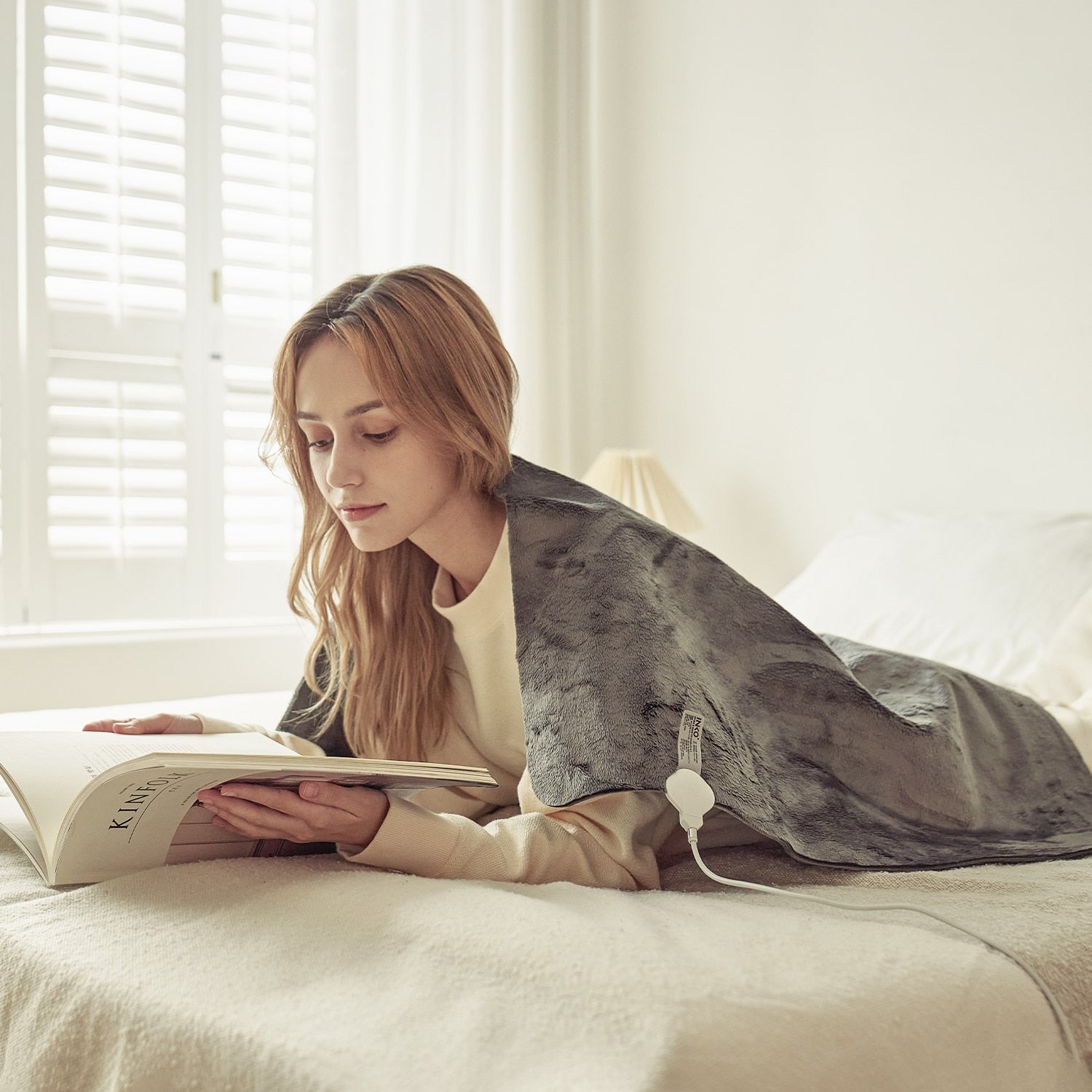 INKO Premium Microfiber Electric Branket ホットブランケット インコ