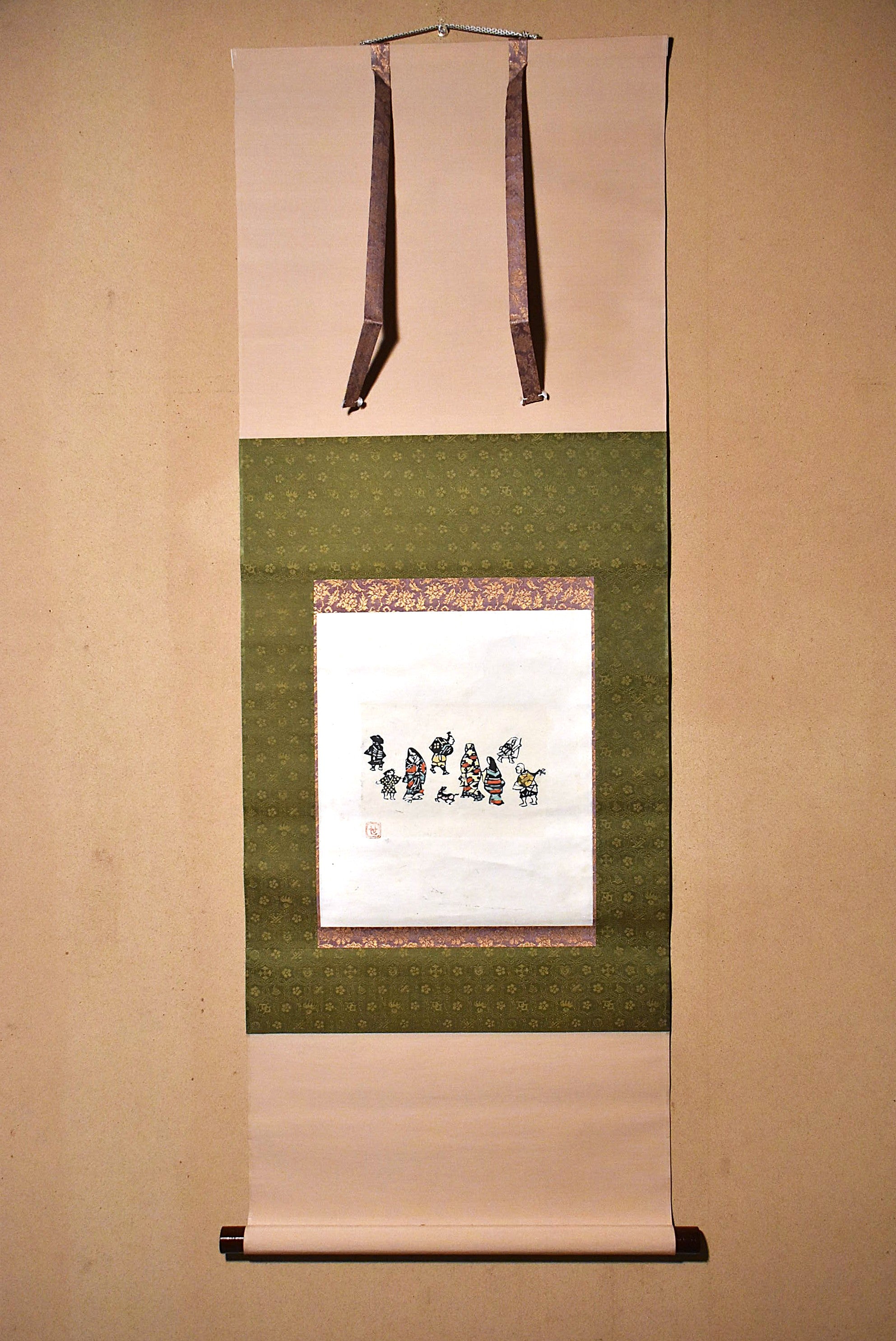 芹沢銈介型染版画軸（共箱） – 青花の会｜seikashop