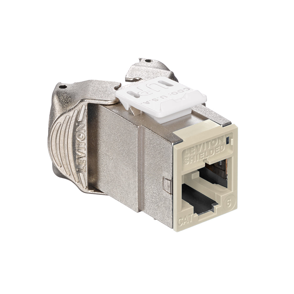 ATLAS-X1 Cat 6 Shielded QUICKPORT Jack, 61SJK – Leviton